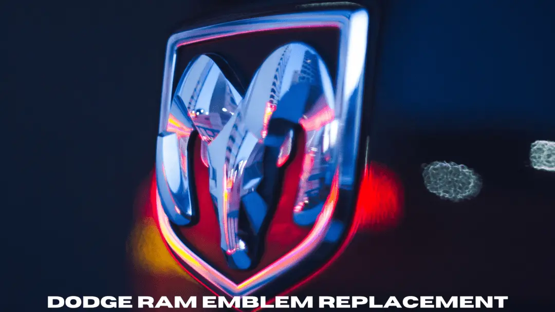 dodge ram emblem replacement