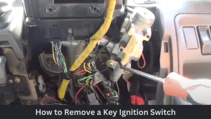how to remove a key ignition switch