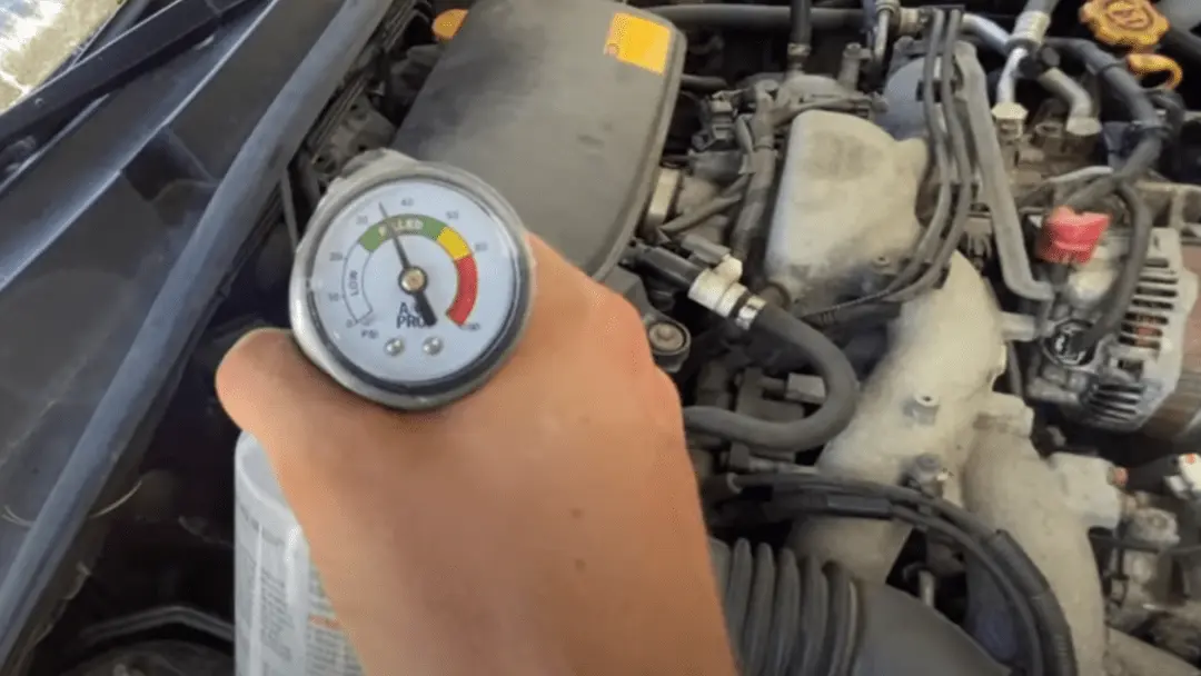 subaru outback air conditioning recharge
