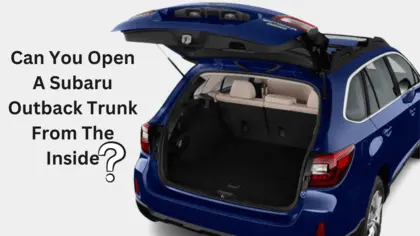 subaru outback trunk won't open