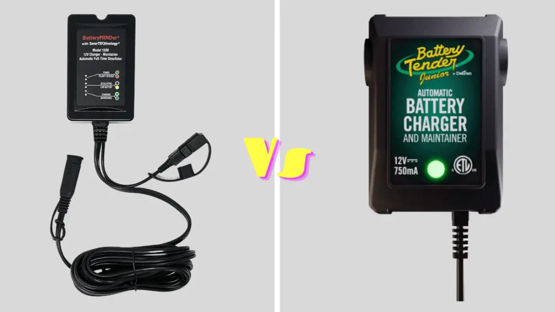 battery minder vs battery tender