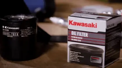 kawasaki oil filter