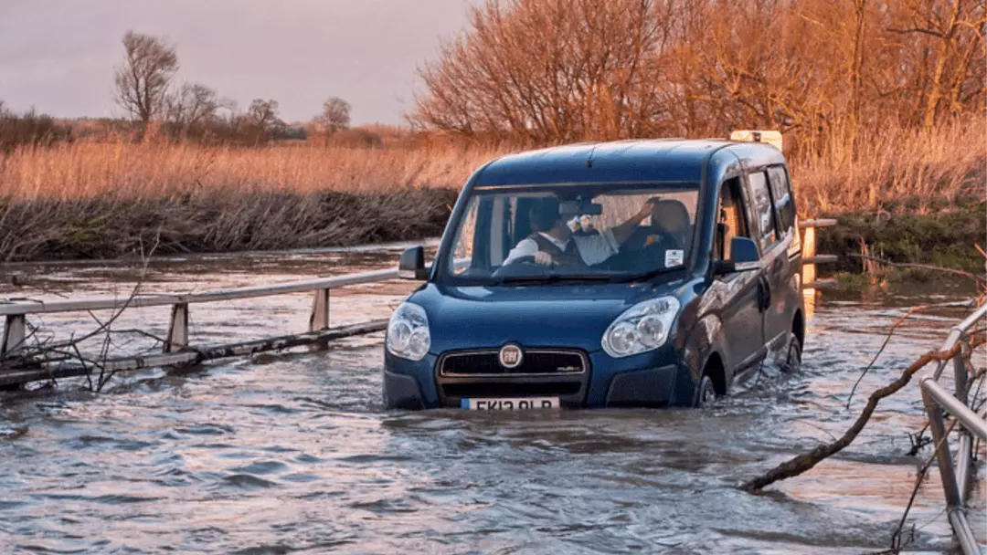car stalled in water now won't start just clicks