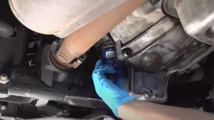how to change oil filter without draining oil