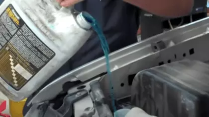 what happens if you put windshield wiper fluid in coolant