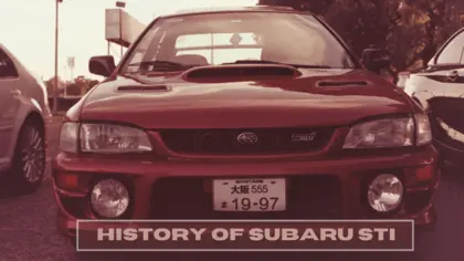 history of subaru sti
