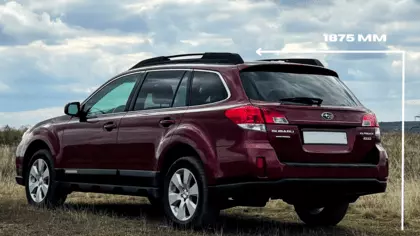 how wide is subaru outback